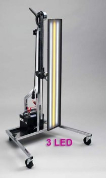 Portable LED Light stand, 12 Volt
